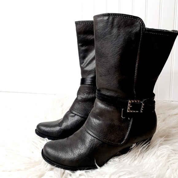 Baretraps Roxie Midcalf Brown Boot D586 - Picture 4 of 13